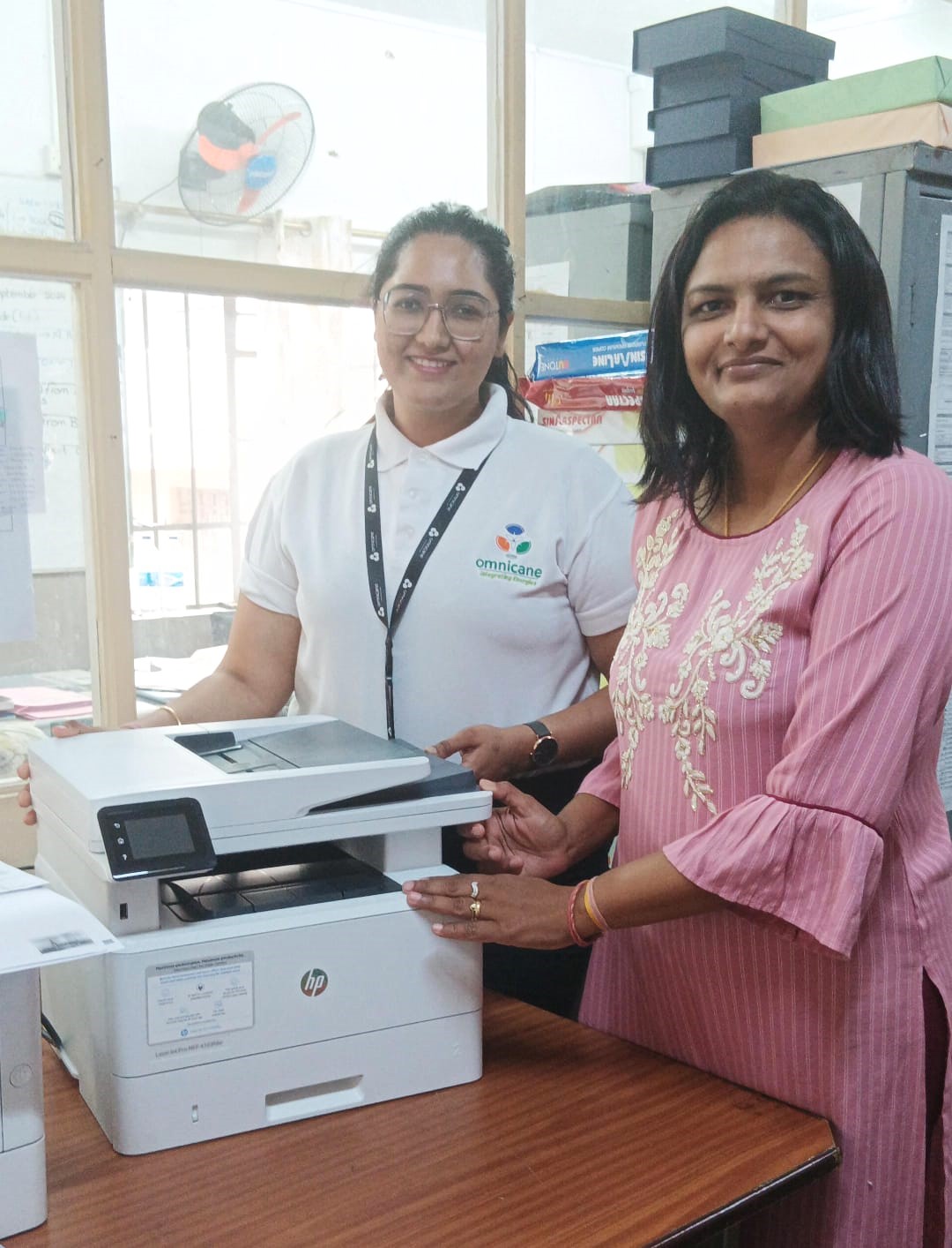 Donation of school equipment 